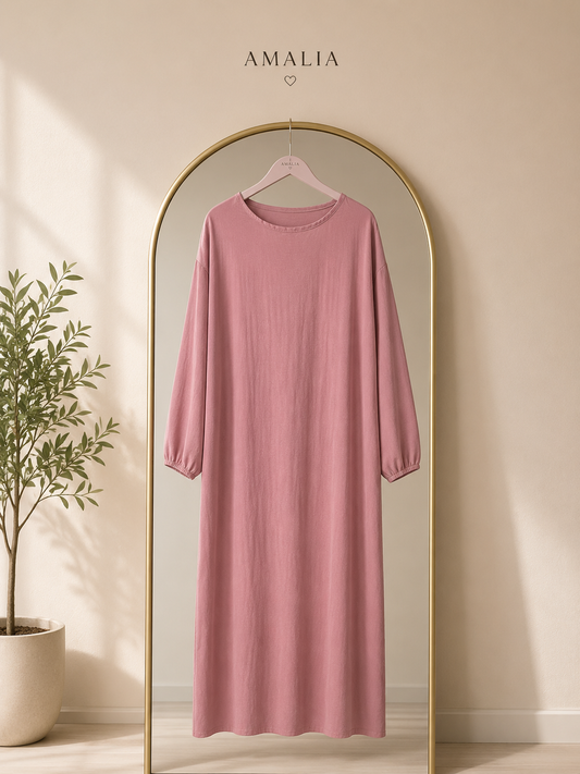 Abaya Layla - Dusty Rose